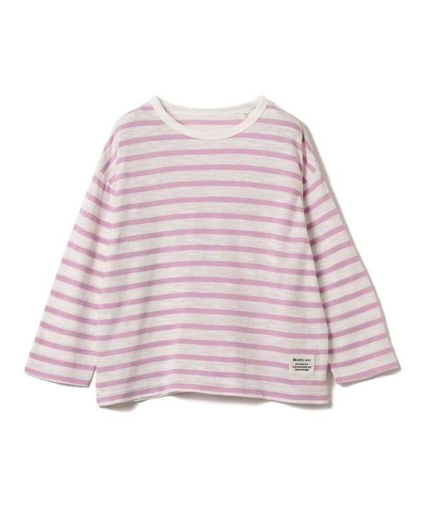 【10%OFFクーポン対象】ボーダー ロングスリーブ Tシャツ 2026FW（90～140cm）