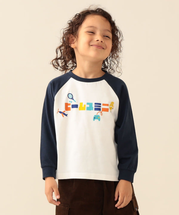 カタカナ ラグラン Tシャツ 2026FW（90～140cm）