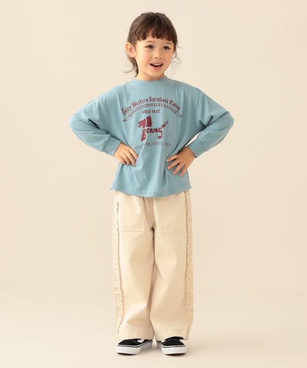 プリント バリエーション ロングTシャツ 2026FW（90～130cm）