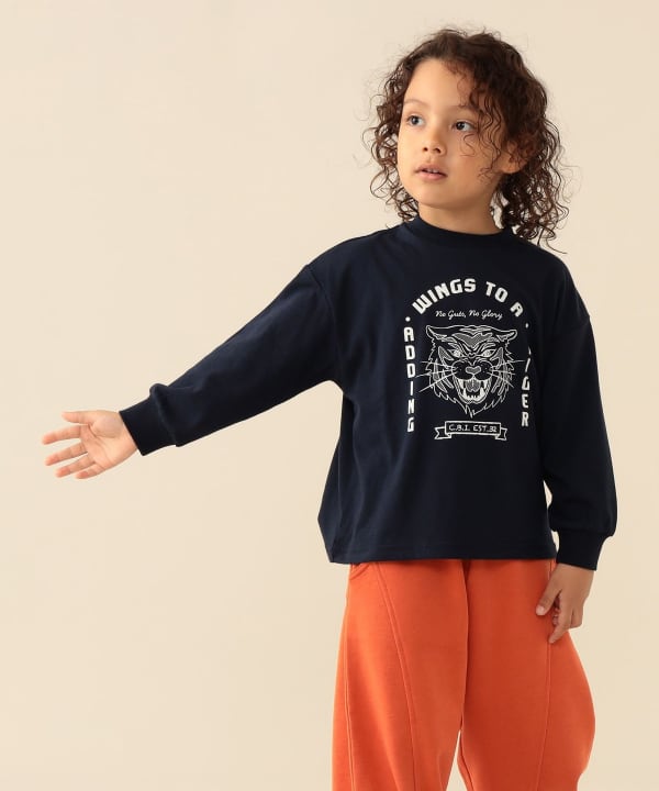 プリント バリエーション ロングTシャツ 2026FW（90～130cm）