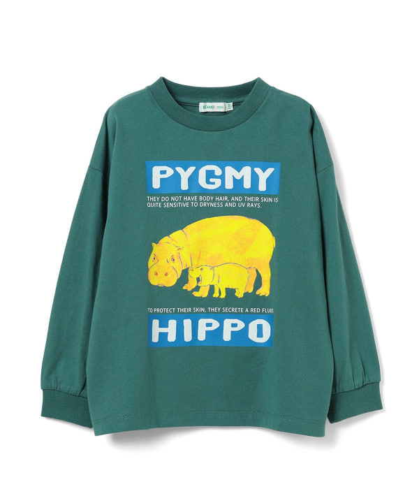 【COLLABORATION】那須どうぶつ王国・神戸どうぶつ王国 / 博士 ロングスリーブ Tシャツ 2026FW（100～140cm）
