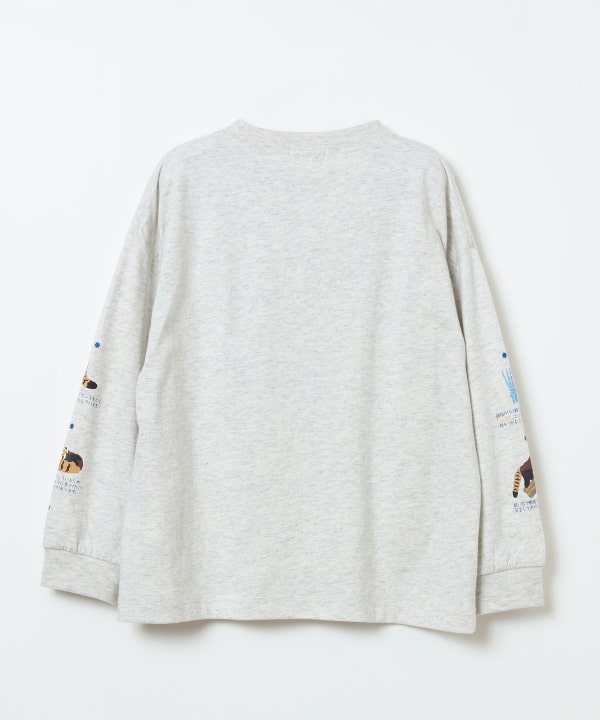 【COLLABORATION】那須どうぶつ王国・神戸どうぶつ王国 / 博士 ロングスリーブ Tシャツ 2026FW（100～140cm）