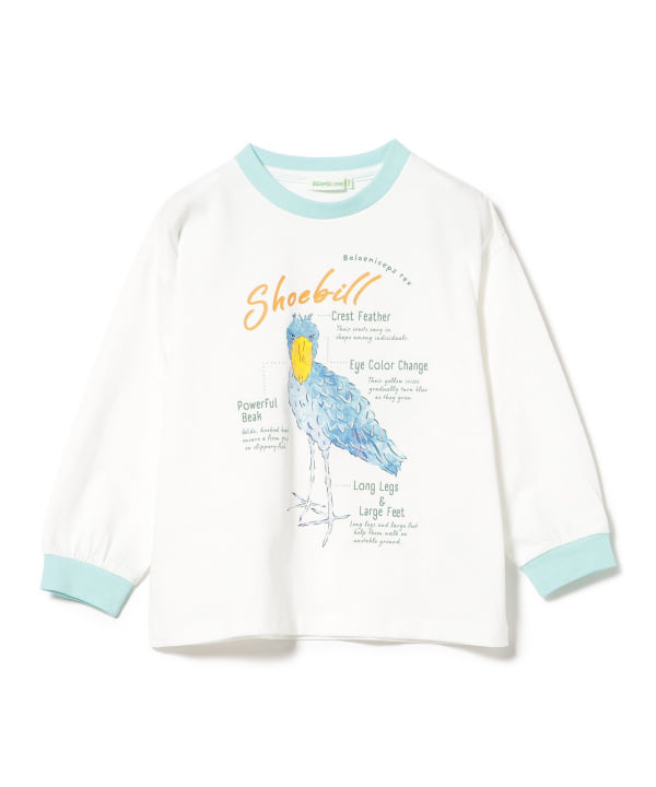 【COLLABORATION】那須どうぶつ王国・神戸どうぶつ王国 / 博士 ロングスリーブ Tシャツ 2026FW（100～140cm）