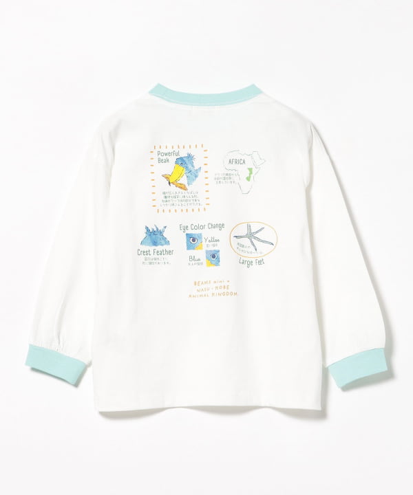 【COLLABORATION】那須どうぶつ王国・神戸どうぶつ王国 / 博士 ロングスリーブ Tシャツ 2026FW（100～140cm）