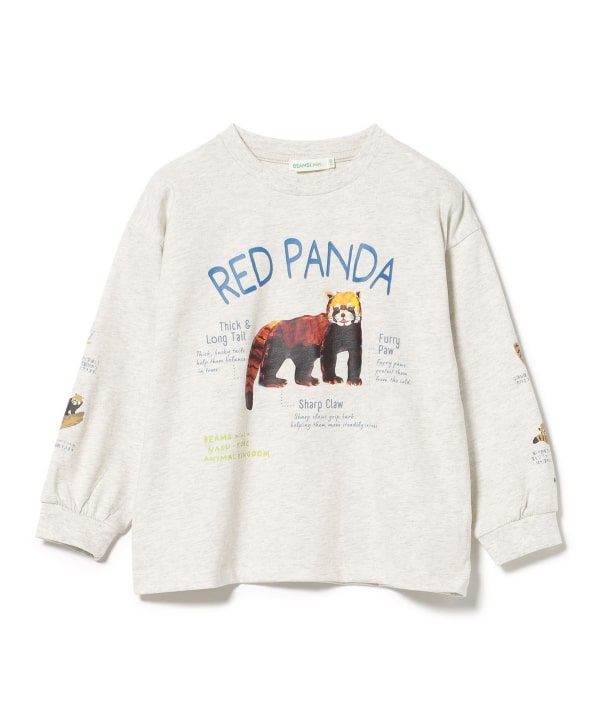 【COLLABORATION】那須どうぶつ王国・神戸どうぶつ王国 / 博士 ロングスリーブ Tシャツ 2026FW（100～140cm）