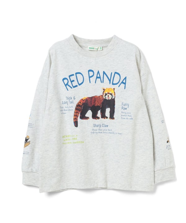 【COLLABORATION】那須どうぶつ王国・神戸どうぶつ王国 / 博士 ロングスリーブ Tシャツ 2026FW（100～140cm）