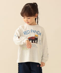 【COLLABORATION】那須どうぶつ王国・神戸どうぶつ王国 / 博士 ロングスリーブ Tシャツ 2026FW（100～140cm）