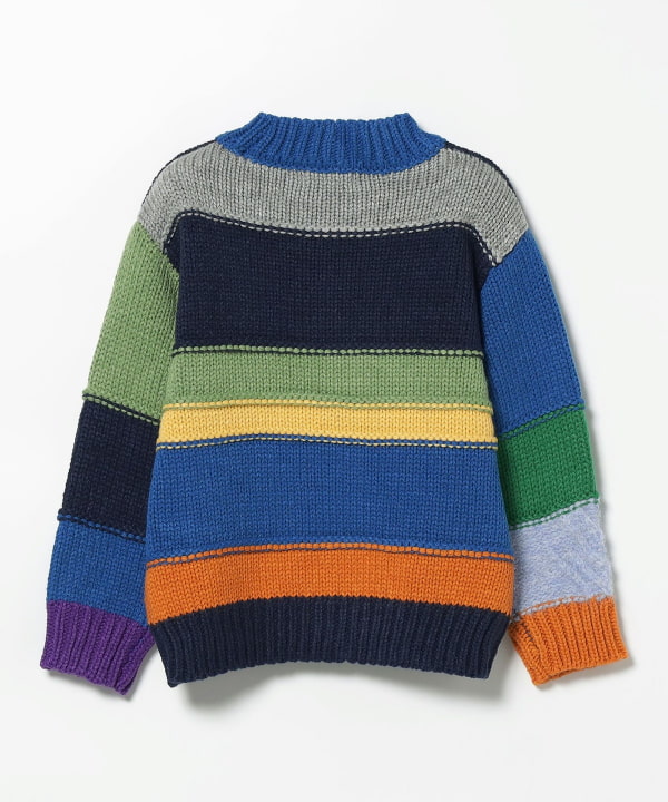 BEAMS mini（ビームス ミニ）カラフル ボーダー ニット （90