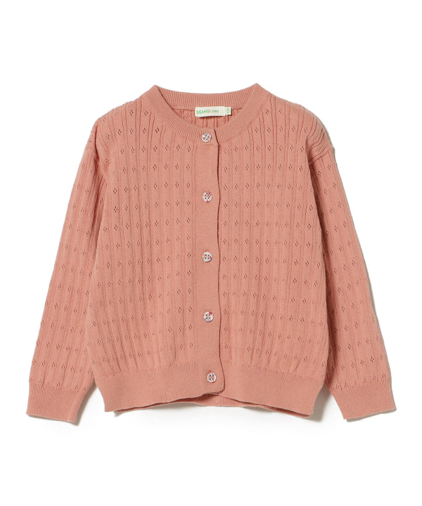 BEAMS mini BEAMS mini Outlet] BEAMS mini / Needleless knit cardigan (90