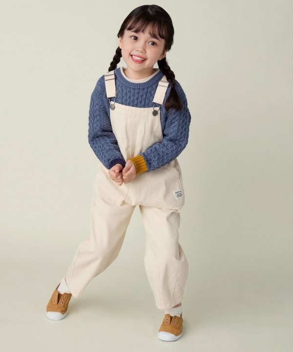 BEAMS mini（ビームス ミニ）ケーブルニット プルオーバー （90