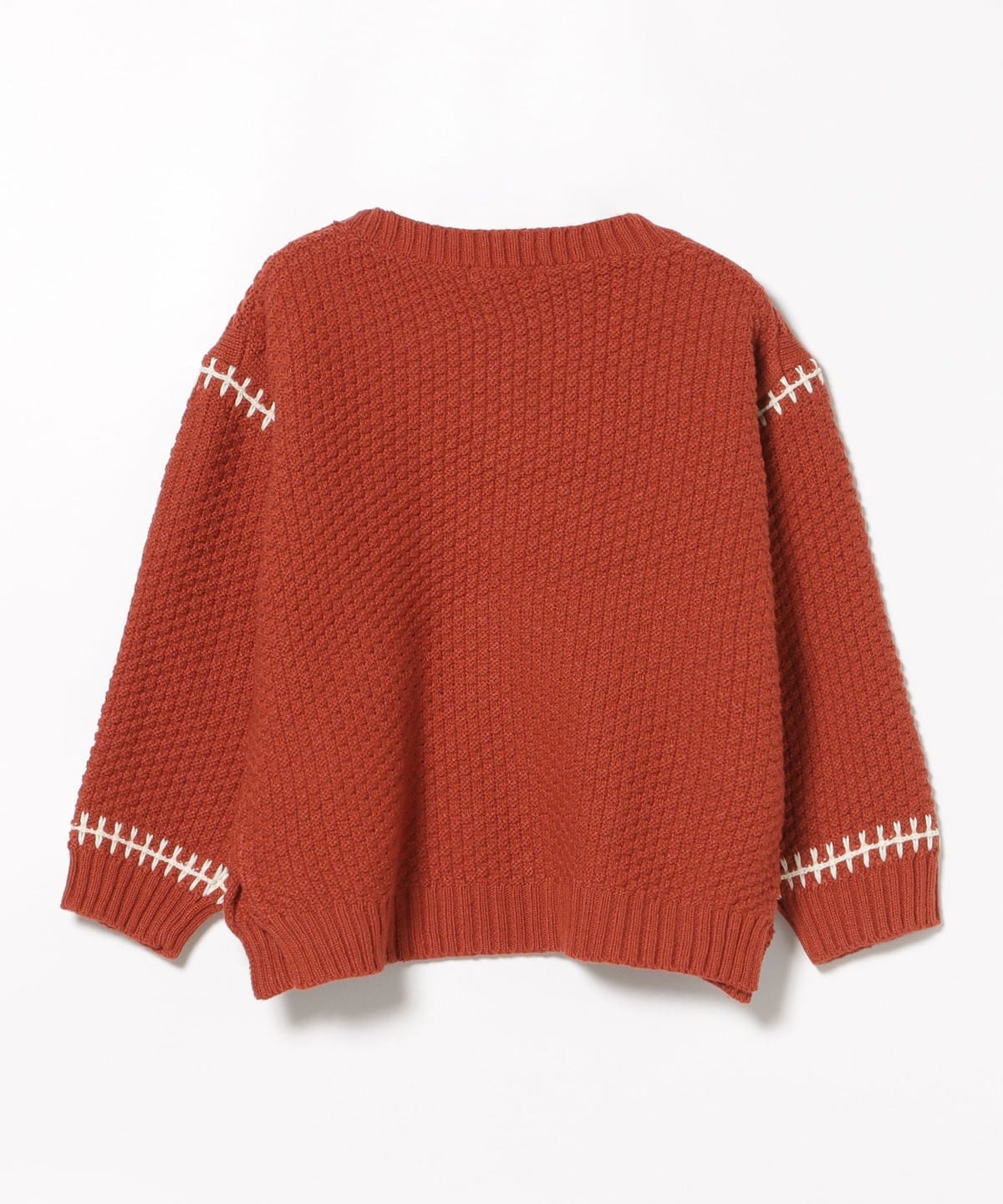 BEAMS mini（ビームス ミニ）ケーブルニット プルオーバー（90～150cm 