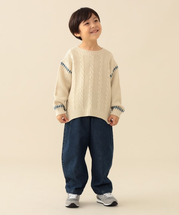 ケーブルニットプルオーバー 2026FW （90～150cm）