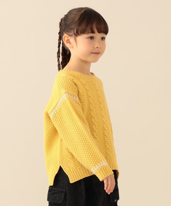 ケーブルニットプルオーバー 2026FW （90～150cm）