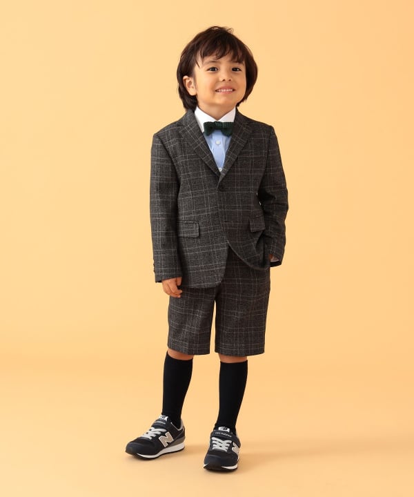 4年保証』 BEAMS 110㎝男の子入学式スーツ mini フォーマル・ドレス 