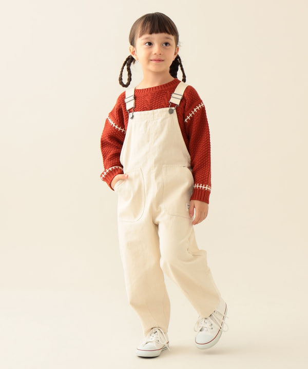 BEAMS mini（ビームス ミニ）△キャンプ サロペット 2025FW（90～150cm