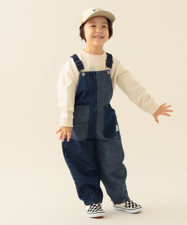 BEAMS mini（ビームス ミニ）△【12/4値下げ】キャンプ サロペット