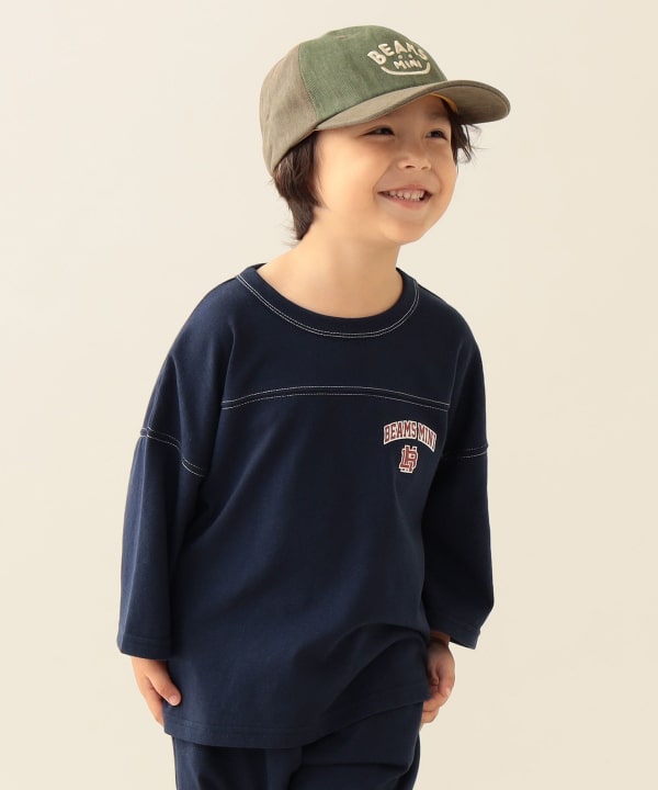 BEAMS mini（ビームス ミニ）ワイド 天竺 セットアップ 2025FW