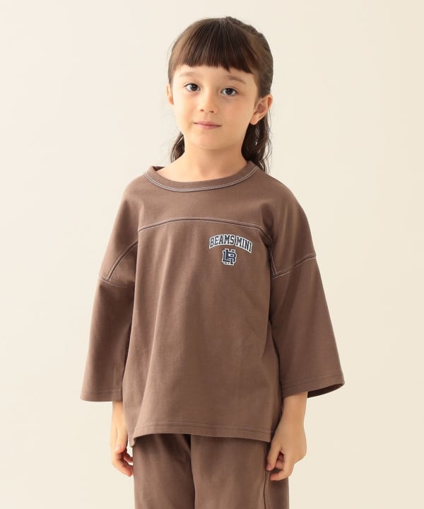 BEAMS mini（ビームス ミニ）ワイド 天竺 セットアップ 2025FW