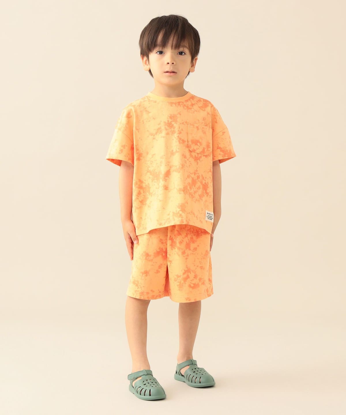 BEAMS mini（ビームス ミニ）タイダイ プリント セット 2026SS (90