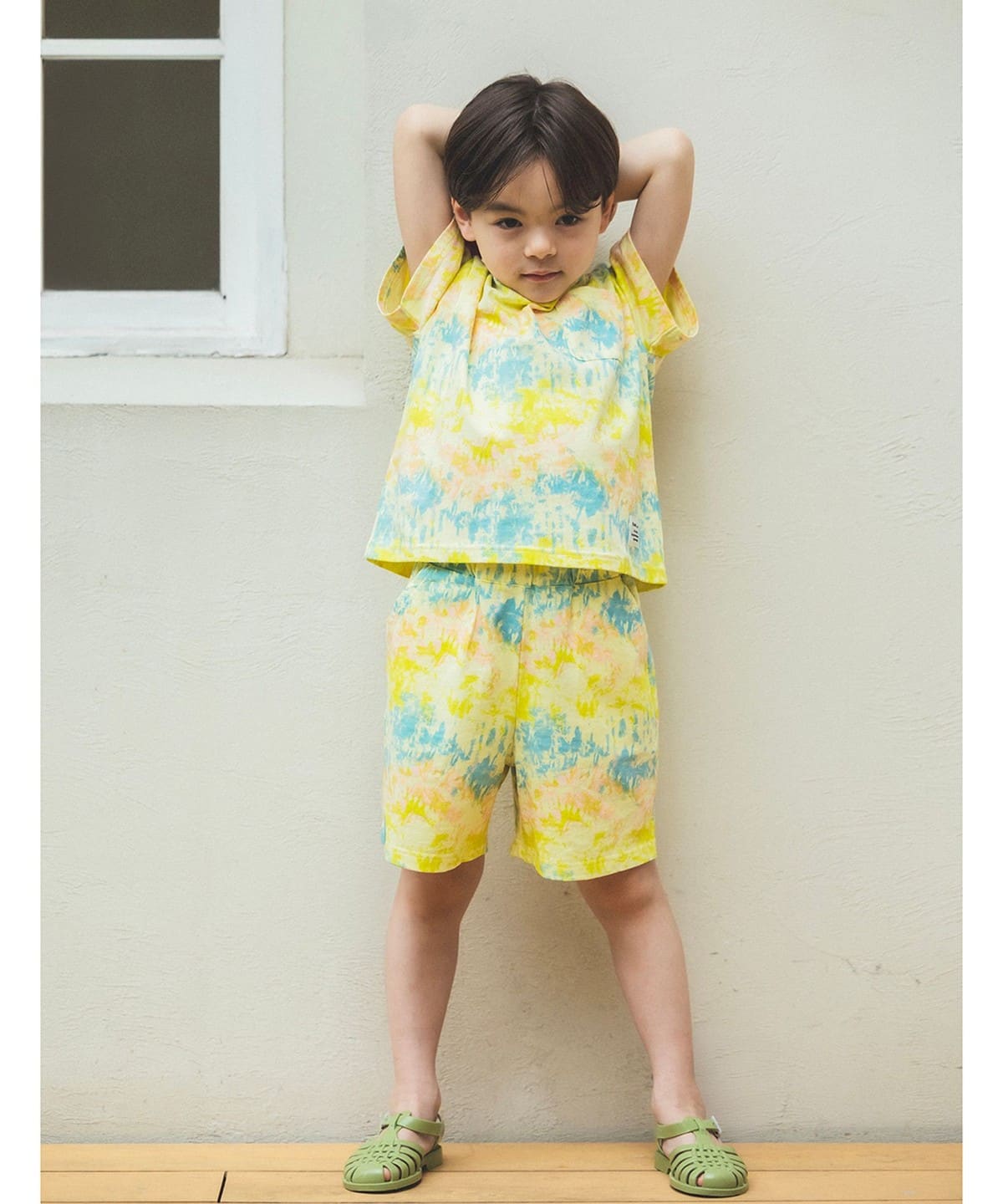 BEAMS mini（ビームス ミニ）タイダイ プリント セット 2026SS (90