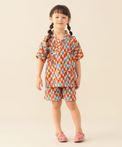 幾何学柄 甚平 2026SS（90～130cm）