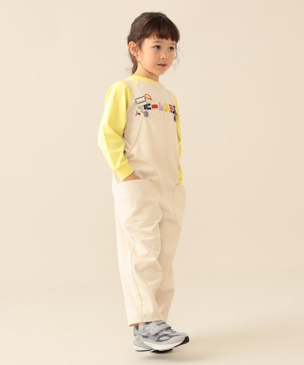 【10%OFFクーポン対象】テープ ショルダー サロペット 2026SS（90～150cm）