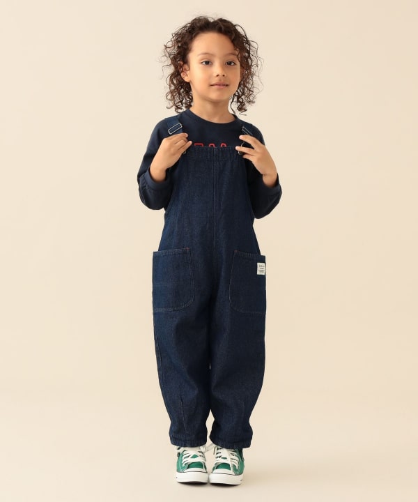 【10%OFFクーポン対象】テープ ショルダー サロペット 2026SS（90～150cm）