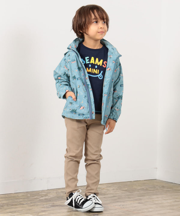 BEAMS mini（ビームス ミニ）BEAMS mini / フード 収納 ナイロンブルゾン (90～150㎝)（ブルゾン ブルゾン）通販｜BEAMS