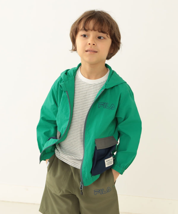 BEAMS mini（ビームス ミニ）FILA × BEAMS mini / メッシュポケット