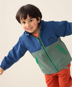 BEAMS mini / 童裝 連帽 收納 尼龍 外套 24SS（90～150cm）