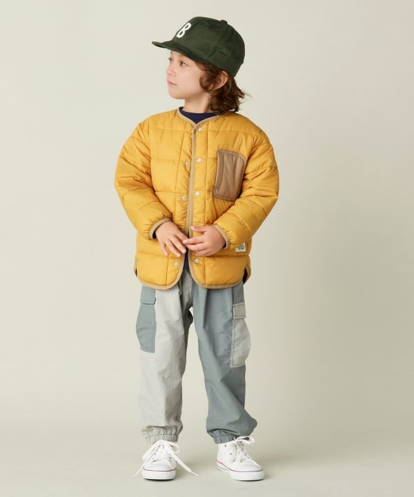 size SHORTあり］パフィー ノーカラー ブルゾン ―ウォッシャブル