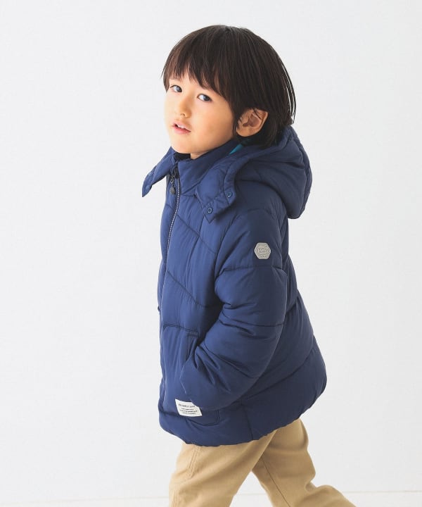 BEAMS mini（ビームス ミニ）機能綿 フード ブルゾン（90～150cm