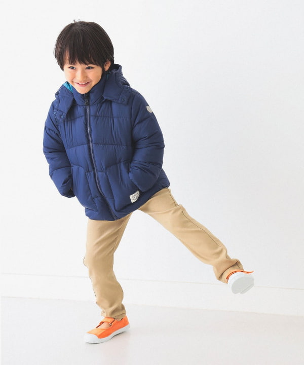 BEAMS mini（ビームス ミニ）機能綿 フード ブルゾン（90～150cm