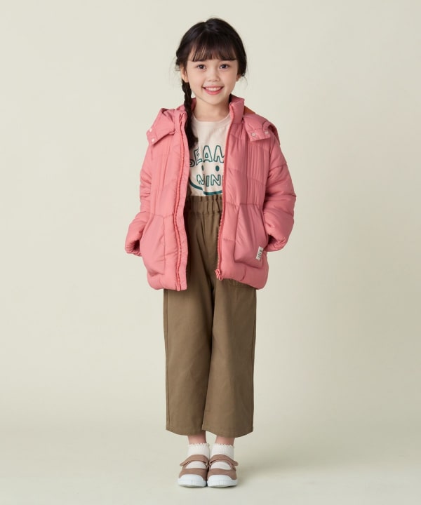 BEAMS mini（ビームス ミニ）機能綿 フード ブルゾン（90～150cm