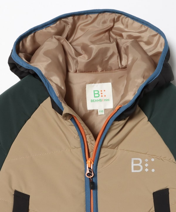BEAMS mini（ビームス ミニ）マルチカラー 中綿ブルゾン （90