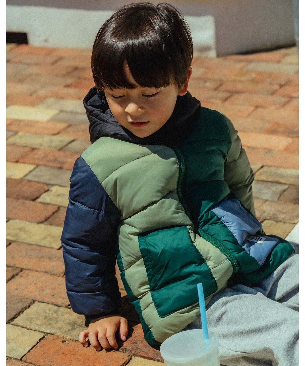 BEAMS DESIGNフード付きジャケット Lサイズ BEAMS DESIGN(ビームスデザイン) フルジップピステジャケット