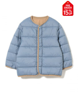 【+15%ポイントUP】機能綿 ノーカラー リバーシブル ブルゾン 2025FW（90～150cm）