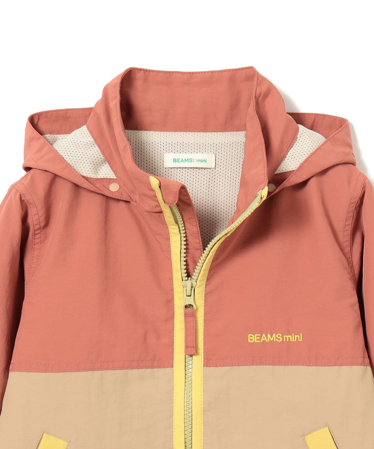 BEAMS mini（ビームス ミニ）フード収納 ナイロン ブルゾン（90～140cm