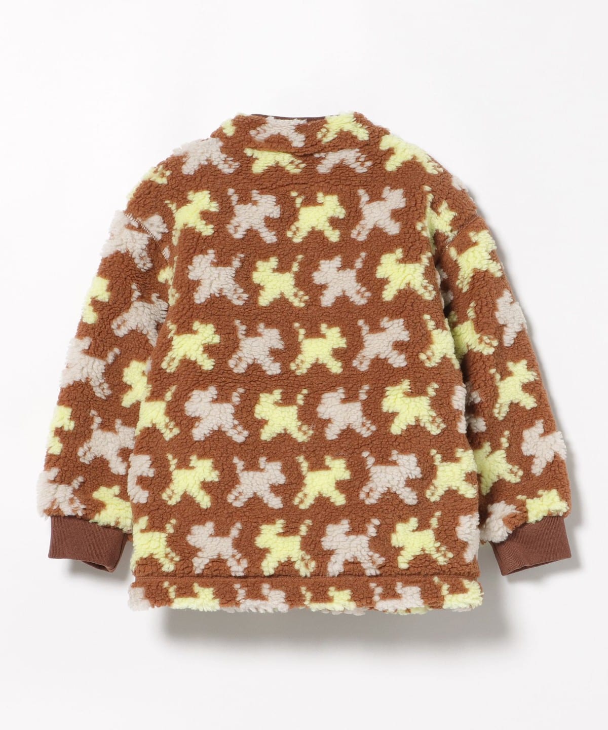 BEAMS mini（ビームス ミニ）ジャカード ボア ブルゾン（90～140cm 