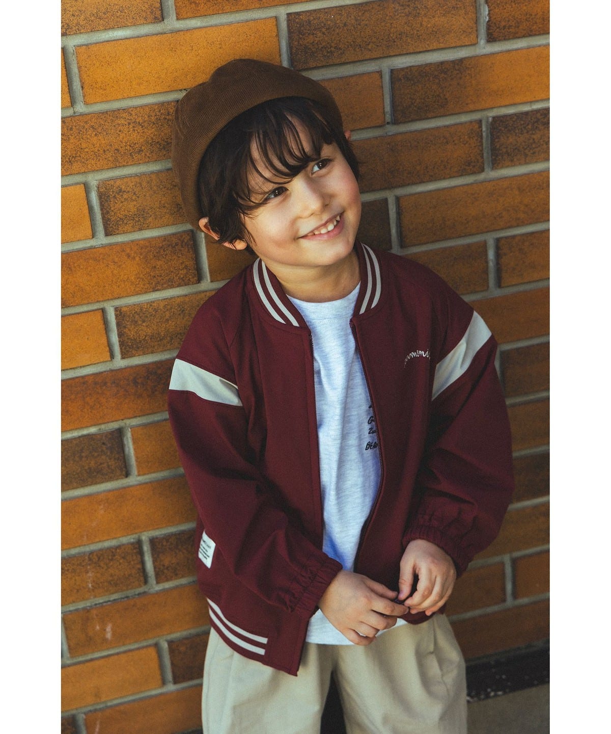 BEAMS mini（ビームス ミニ）撥水 ストレッチ スタジャン 2025FW