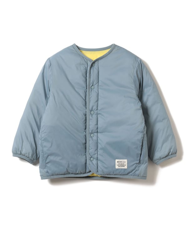 Padded, collarless, reversible blouson, 2026 Fall/Winter (90-150cm)