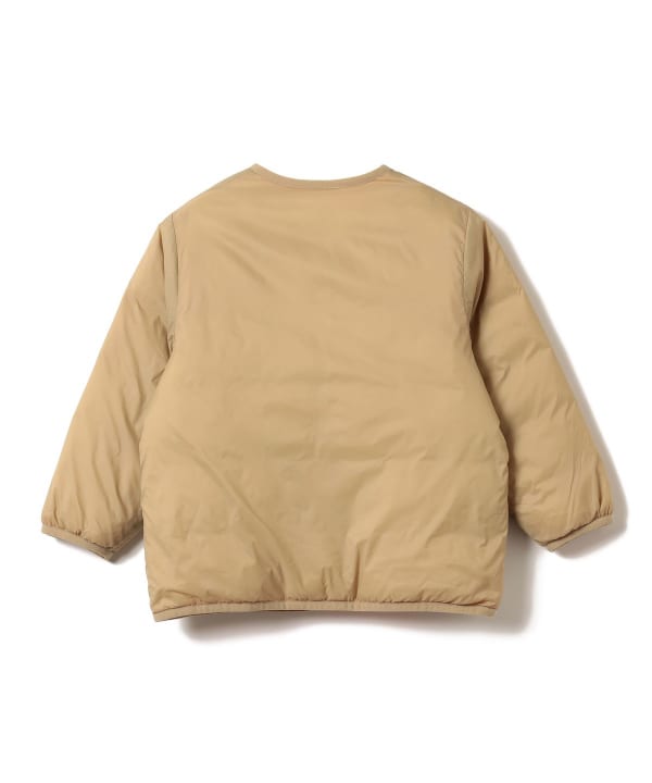 【10%OFFクーポン対象】中綿 ノーカラー リバーシブル ブルゾン 2026FW（90～150cm）
