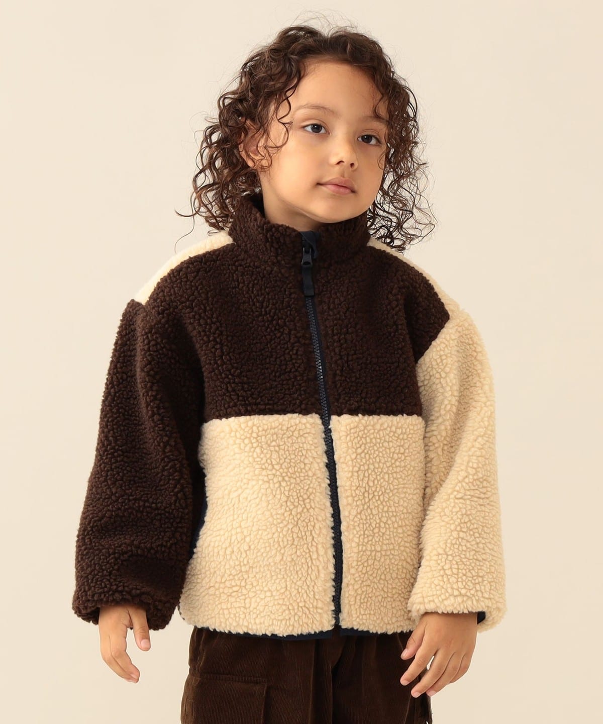 BEAMS mini（ビームス ミニ）【10%OFFクーポン対象】ボア リバーシブル