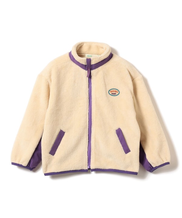 【10%OFFクーポン対象】フリース ボア ジップ ブルゾン 2026FW（90～140cm）