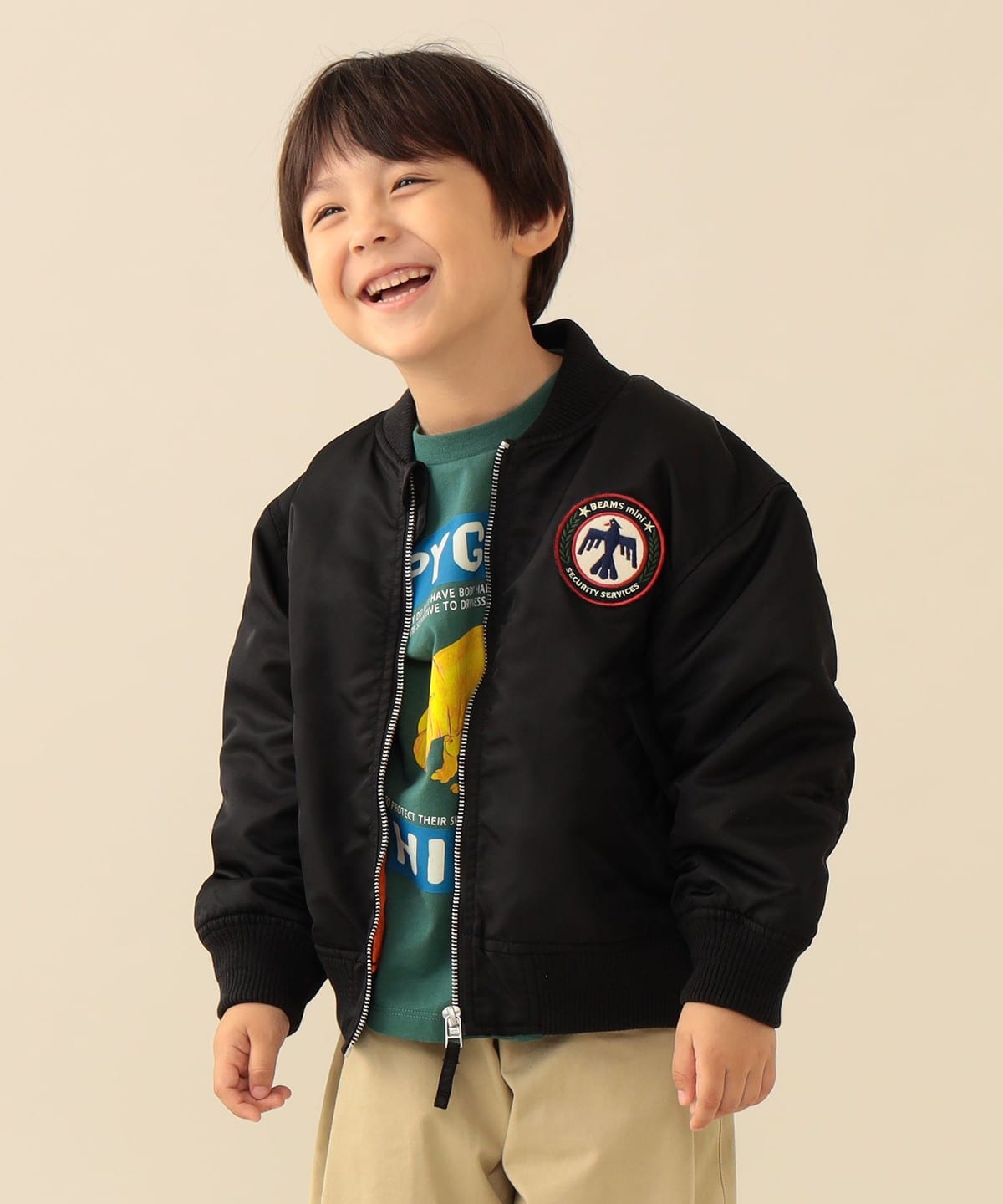BEAMS mini（ビームス ミニ）MA-1 ブルゾン 2026FW（90～150cm