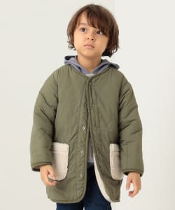 BEAMS mini / 童裝 羊羔絨 絎縫 兩穿 外套（90～150cm）