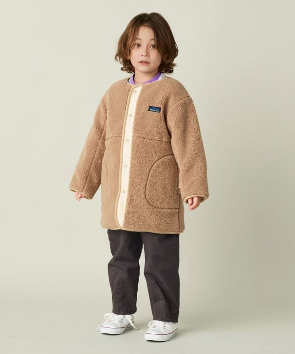 BEAMS mini（ビームス ミニ）ボアキルト リバーシブル ノーカラーコート 2024FW（90～150cm）（コート その他コート ）通販｜BEAMS