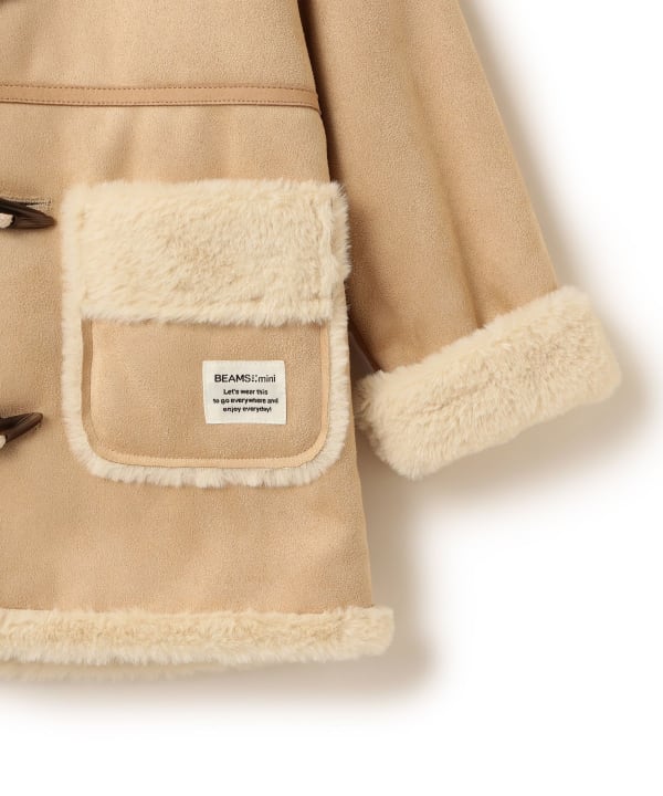 BEAMS ビームス フェイクムートン コート BEAMS mini｜フェイク ムートン コート 2025FW(90~150cm) 25AW