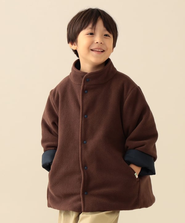 リバーシブル スタンド 襟 コート 2026FW (90～140cm)