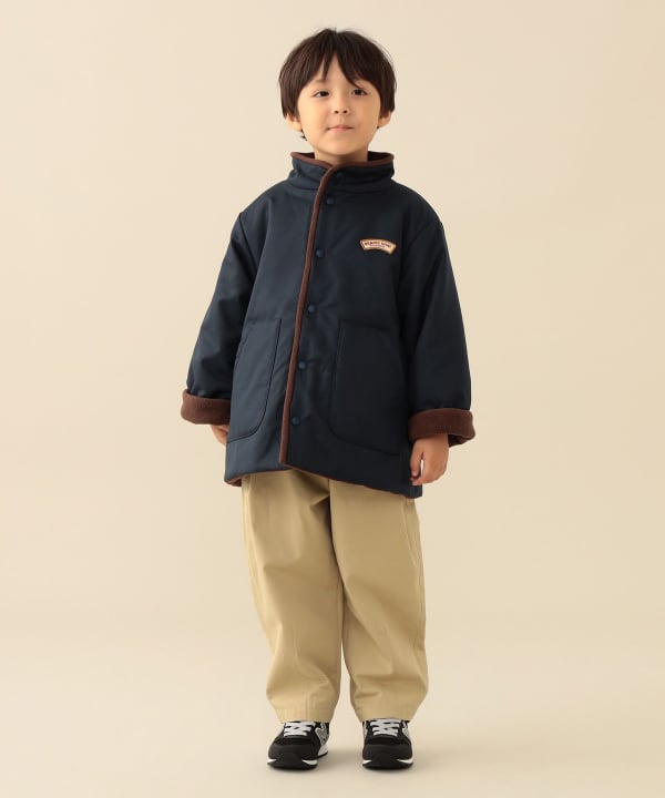 リバーシブル スタンド 襟 コート 2026FW (90～140cm)